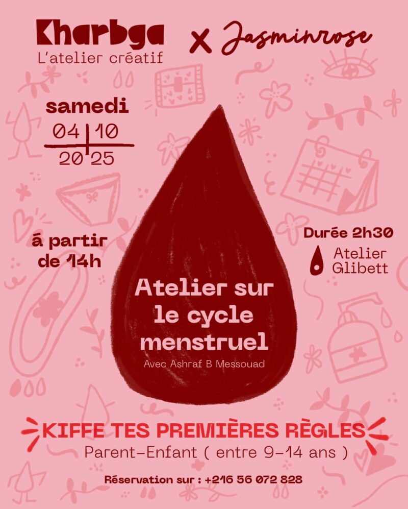 Atelier kiffe tes premières règles